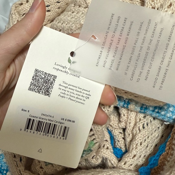 Coastal Granny Maxi Cardigan BNWT - Picture 9 of 11